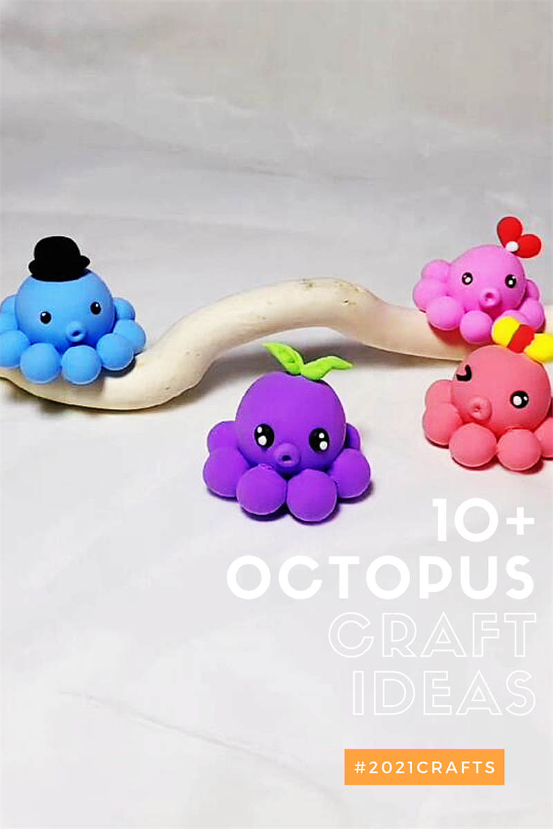 How to make a clay octopus craft