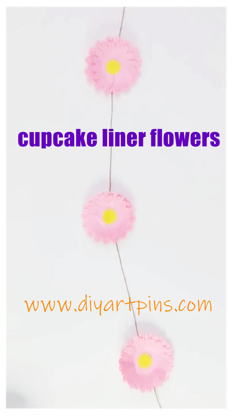 3 easy cupcake liner flowers you should try